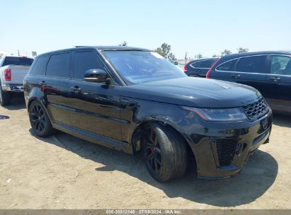 2019 LAND ROVER RANGE ROVER SPORT SVR Black  Gasoline SALWZ2SE2KA871895 photo #1