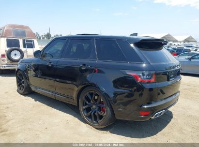 2019 LAND ROVER RANGE ROVER SPORT SVR Black  Gasoline SALWZ2SE2KA871895 photo #4