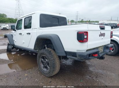 2022 JEEP GLADIATOR RUBICON 4X4 White  Gasoline 1C6JJTBG8NL101250 photo #4