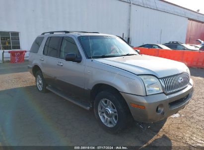 2004 MERCURY MOUNTAINEER Silver  Flexible Fuel 4M2ZU86K94ZJ05778 photo #1