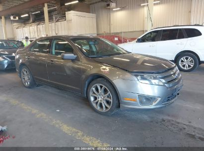 2012 FORD FUSION SEL Brown  flexible fuel 3FAHP0CGXCR144804 photo #1