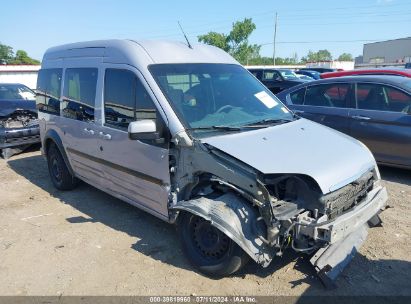 2012 FORD TRANSIT CONNECT XLT PREMIUM Silver  gas NM0KS9CN7CT089192 photo #1