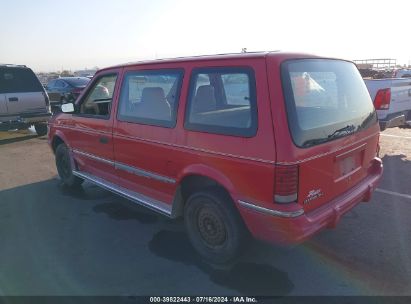 1992 PLYMOUTH VOYAGER SE Red  Gasoline 2P4GH45R0NR773999 photo #4