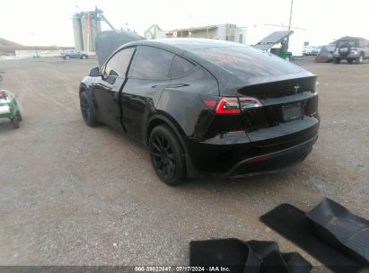 2021 TESLA MODEL Y LONG RANGE DUAL MOTOR ALL-WHEEL DRIVE Black  Electric 5YJYGAEE1MF185966 photo #4