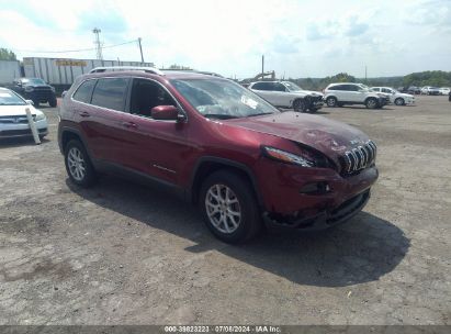 2018 JEEP CHEROKEE LATITUDE PLUS 4X4 Red  Gasoline 1C4PJMLB8JD602381 photo #1