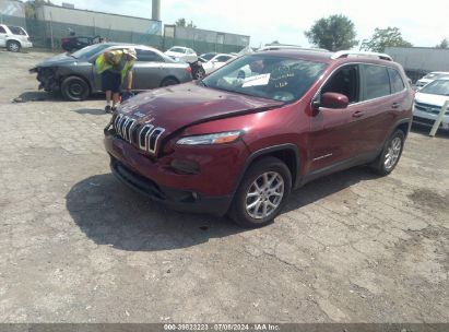 2018 JEEP CHEROKEE LATITUDE PLUS 4X4 Red  Gasoline 1C4PJMLB8JD602381 photo #3