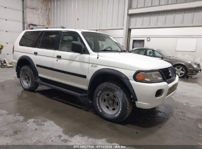 2001 MITSUBISHI MONTERO SPORT ES/LS White  Gasoline JA4LS21H21P054443 photo #1