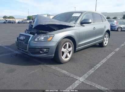 2012 AUDI Q5 2.0T PREMIUM Gray  Gasoline WA1LFAFP2CA083820 photo #3