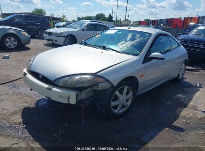 2000 MERCURY COUGAR V6 Silver  Gasoline 1ZWFT61L5Y5644940 photo #3