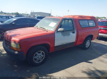 1995 DODGE DAKOTA Red  Gasoline 1B7FL26G2SW914929 photo #3