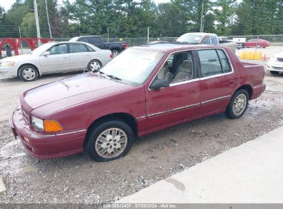 1990 DODGE SPIRIT ES Red  Gasoline 1B3XA7633LF890079 photo #3