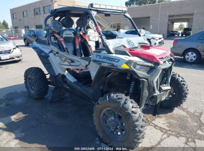 2021 POLARIS RZR XP TURBO Gray  Gasoline 3NSNAE92XMF140437 photo #1