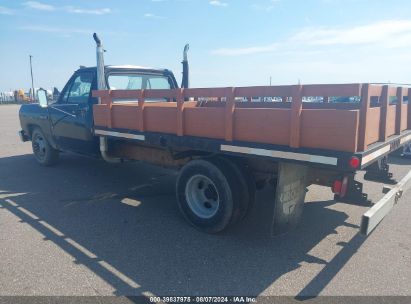 1991 DODGE D-SERIES D300/D350 Black  Diesel 1B6ME36C6MS343741 photo #4