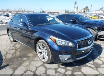 2016 INFINITI Q70L 3.7 Dark Blue  Gasoline JN1BY1PP1GM630562 photo #1