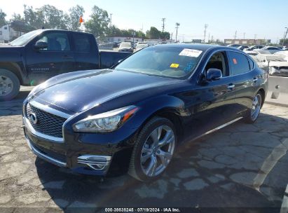 2016 INFINITI Q70L 3.7 Dark Blue  Gasoline JN1BY1PP1GM630562 photo #3