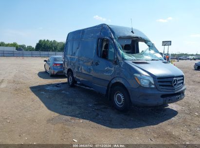 2018 MERCEDES-BENZ SPRINTER 2500 STANDARD ROOF V6 Light Blue  Diesel WD3PE7CD3JP629052 photo #1