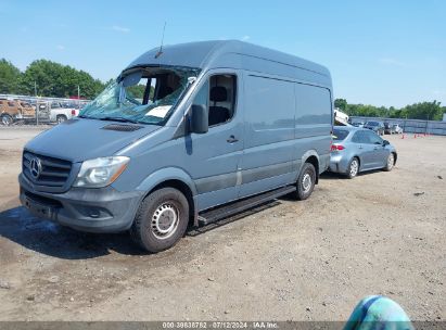 2018 MERCEDES-BENZ SPRINTER 2500 STANDARD ROOF V6 Light Blue  Diesel WD3PE7CD3JP629052 photo #3