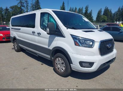 2023 FORD TRANSIT-350 PASSENGER VAN XLT White  Gasoline 1FBAX2YGXPKA58889 photo #1