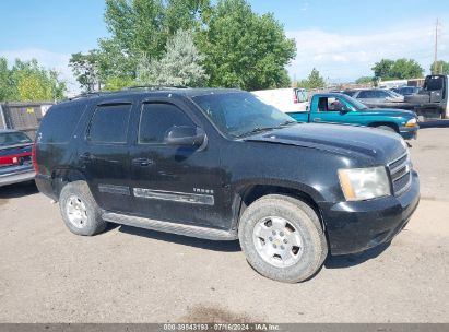 2011 CHEVROLET TAHOE LT Black  Flexible Fuel 1GNSKBE07BR164357 photo #1