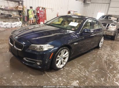 2014 BMW 535D XDRIVE Blue  Diesel WBAFV3C5XEDZ33616 photo #3