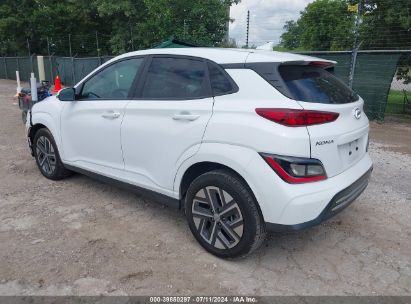 2023 HYUNDAI KONA ELECTRIC SEL White  Electric KM8K33AG9PU193325 photo #4