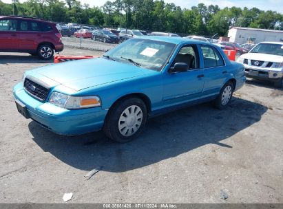 2009 FORD CROWN VICTORIA POLICE/POLICE INTERCEPTOR Blue  Flexible Fuel 2FAHP71V59X111939 photo #3