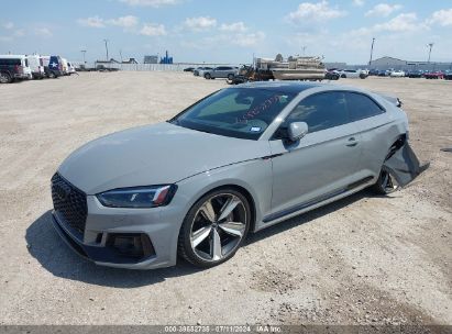 2018 AUDI RS 5 2.9T Gray  Gasoline WUAPWAF5XJA905057 photo #3