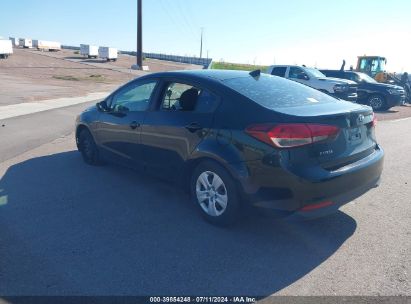 2017 KIA FORTE LX Black  Gasoline 3KPFK4A72HE077804 photo #4