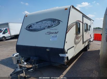 2013 FOREST RIVER TRAILER White  Other 4X4TSVD25DL022297 photo #3