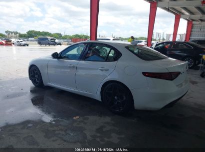 2021 ALFA ROMEO GIULIA RWD White  Gasoline ZARFAMAN6M7638815 photo #4