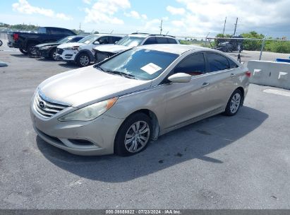 2011 HYUNDAI SONATA GLS Beige  Gasoline 5NPEB4AC2BH247381 photo #3