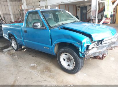 1995 CHEVROLET S TRUCK S10 Blue  Gasoline 1GCCS1440SK219364 photo #1