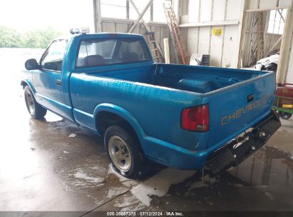 1995 CHEVROLET S TRUCK S10 Blue  Gasoline 1GCCS1440SK219364 photo #4