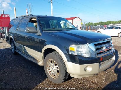 2009 FORD EXPEDITION EL EDDIE BAUER/KING RANCH Black  Flexible Fuel 1FMFK18509EA78459 photo #1