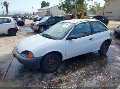 1996 GEO METRO LSI White  Gasoline 2C1MR2264T6717367 photo #3