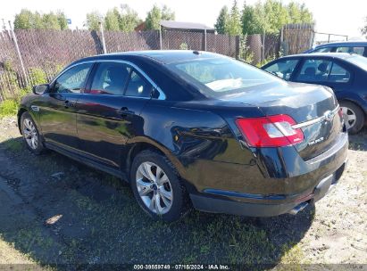 2011 FORD TAURUS SEL Black  Gasoline 1FAHP2HW9BG153348 photo #4