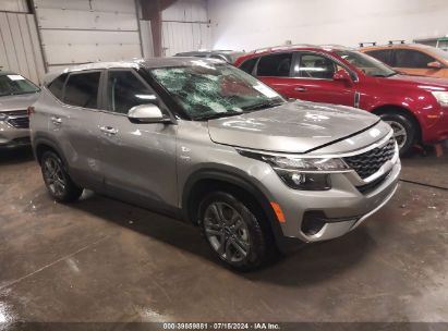 2023 KIA SELTOS LX Silver  Gasoline KNDEPCAAXP7428346 photo #1