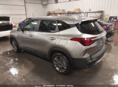 2023 KIA SELTOS LX Silver  Gasoline KNDEPCAAXP7428346 photo #4