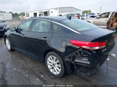 2017 KIA OPTIMA EX Black  Gasoline 5XXGU4L35HG133413 photo #4