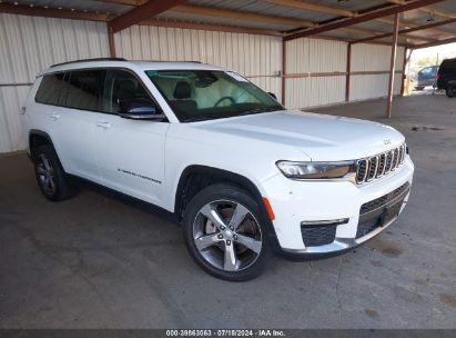 2021 JEEP GRAND CHEROKEE L LIMITED 4X4 White  Gasoline 1C4RJKBG4M8107022 photo #1