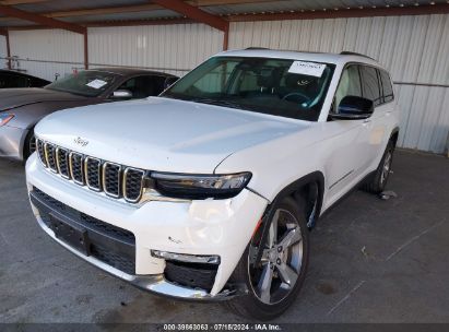 2021 JEEP GRAND CHEROKEE L LIMITED 4X4 White  Gasoline 1C4RJKBG4M8107022 photo #3