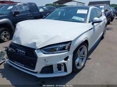 2019 AUDI S5 3.0T PREMIUM White  Gasoline WAUB4CF51KA024352 photo #3