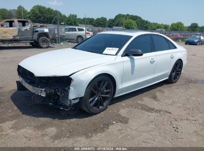 2017 AUDI S8 4.0T PLUS Silver  Gasoline WUAJ5AFD9HN900564 photo #3