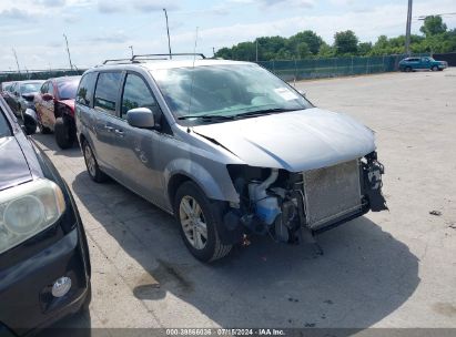 2018 DODGE GRAND CARAVAN SXT Silver  Flexible Fuel 2C4RDGCG8JR265625 photo #1