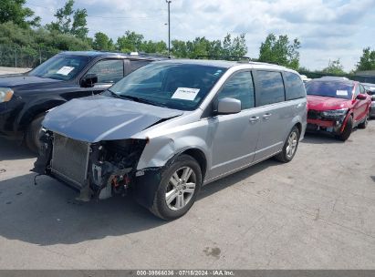 2018 DODGE GRAND CARAVAN SXT Silver  Flexible Fuel 2C4RDGCG8JR265625 photo #3