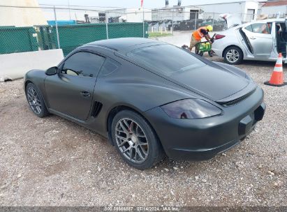 2007 PORSCHE CAYMAN Black  Gasoline WP0AA29817U760849 photo #4