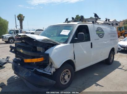 2020 CHEVROLET EXPRESS CARGO RWD 2500 REGULAR WHEELBASE WT White  Gasoline 1GCWGAFP5L1150801 photo #3