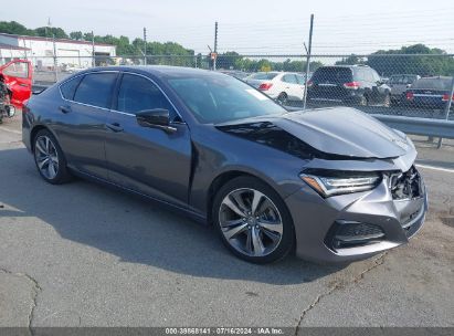 2021 ACURA TLX ADVANCE PACKAGE Gray  Gasoline 19UUB5F67MA012345 photo #1