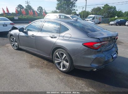 2021 ACURA TLX ADVANCE PACKAGE Gray  Gasoline 19UUB5F67MA012345 photo #4