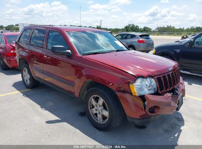 2007 JEEP GRAND CHEROKEE LAREDO Red  Gasoline 1J8GS48K67C641967 photo #1